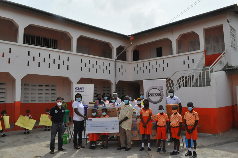 SMT Ghana offers scholarships to needy but brilliant students of Klaas Haven Montessori