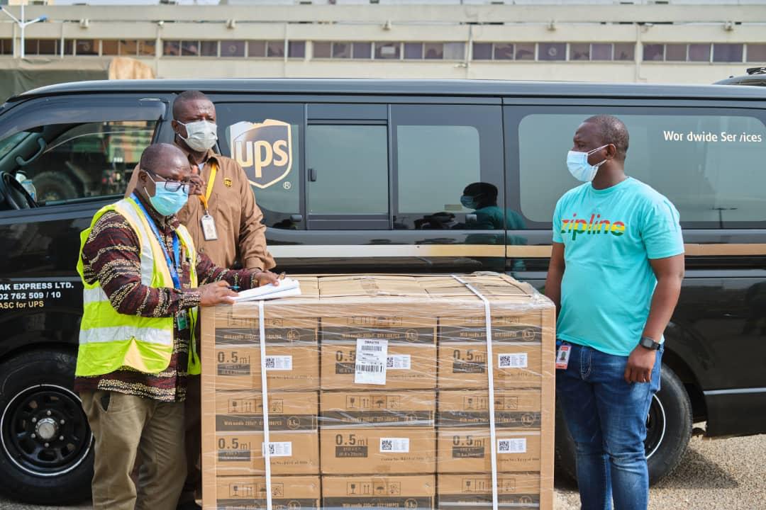 Zipline, UPS partner with government to deliver first Covid19 vaccines