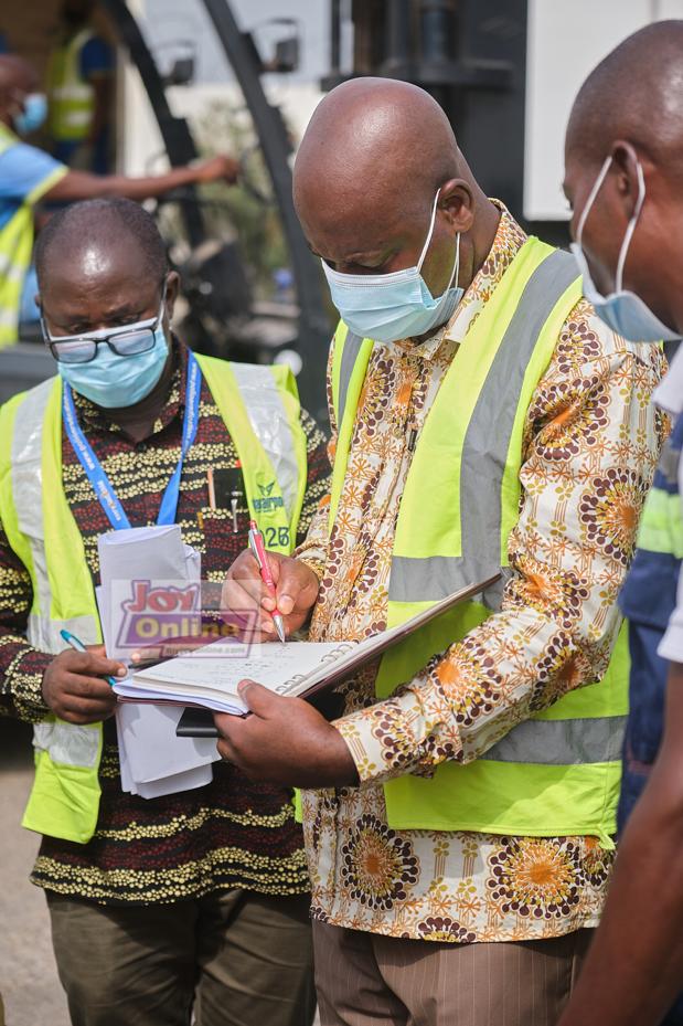 Photos: First batch of Covid-19 vaccines arrive at Kotoka International Airport