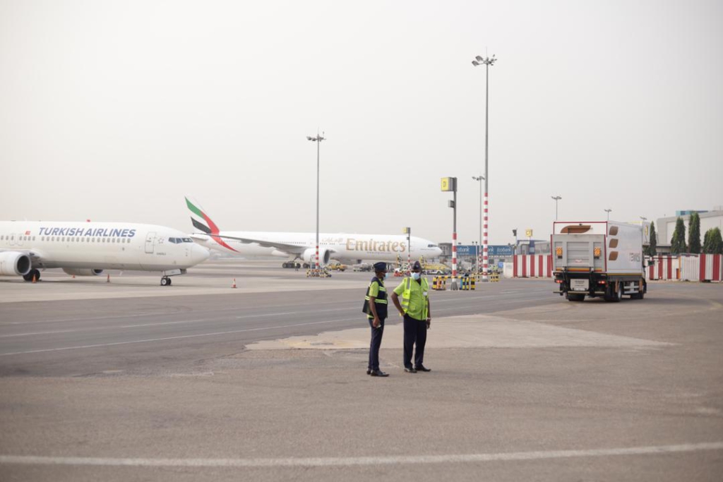 Photos: First batch of Covid-19 vaccines arrive at Kotoka International Airport