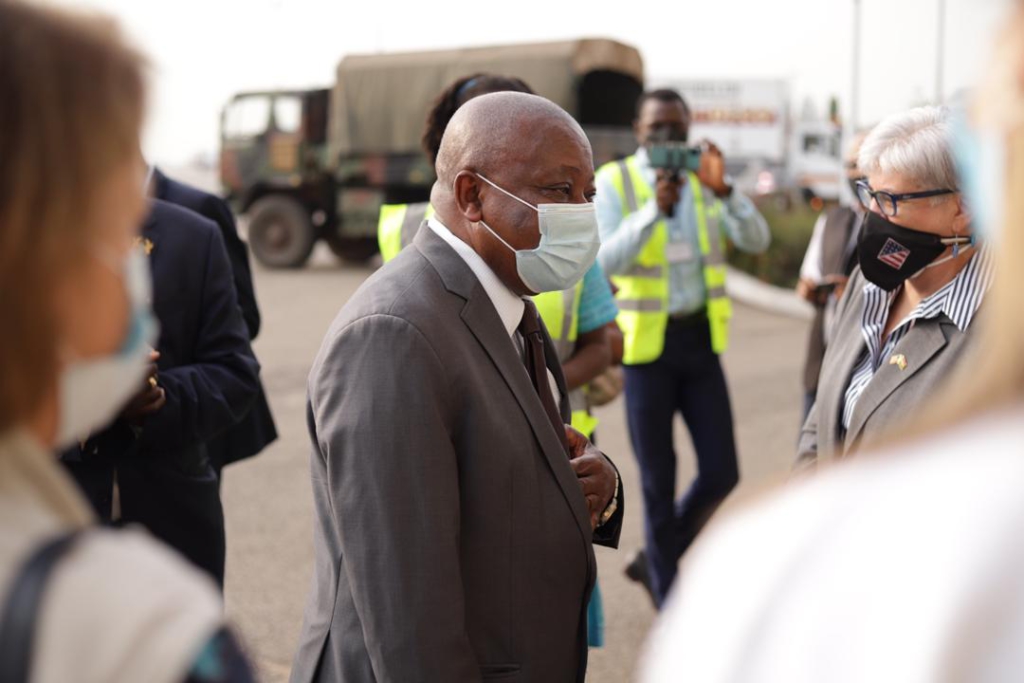 Photos: First batch of Covid-19 vaccines arrive at Kotoka International Airport