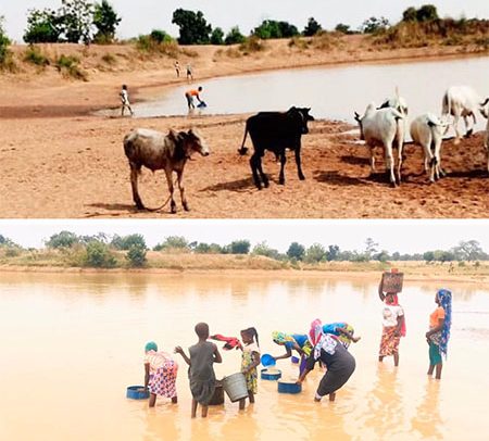 Come to our aid as we share water with animals - Wenchi residents