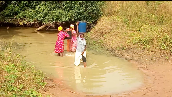 Come to our aid as we share water with animals - Wenchi residents
