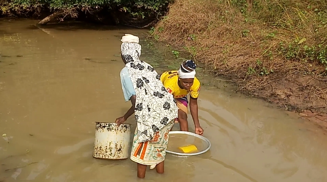 Come to our aid as we share water with animals - Wenchi residents