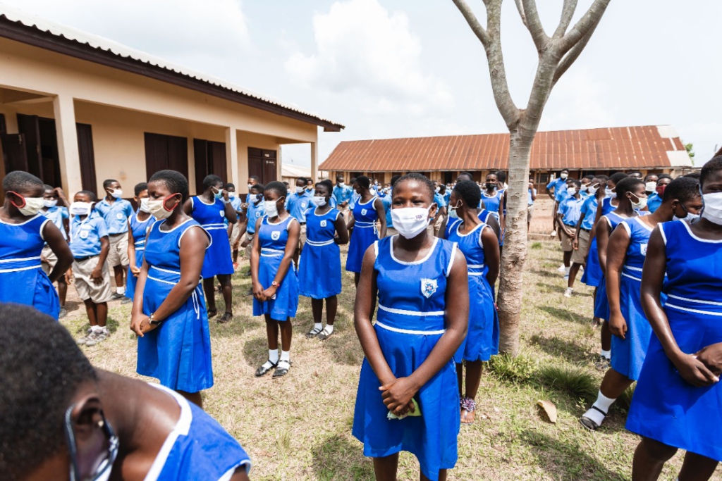 Awuah Dankwa Foundation donates learning materials, PPEs to schools in Atiwa West