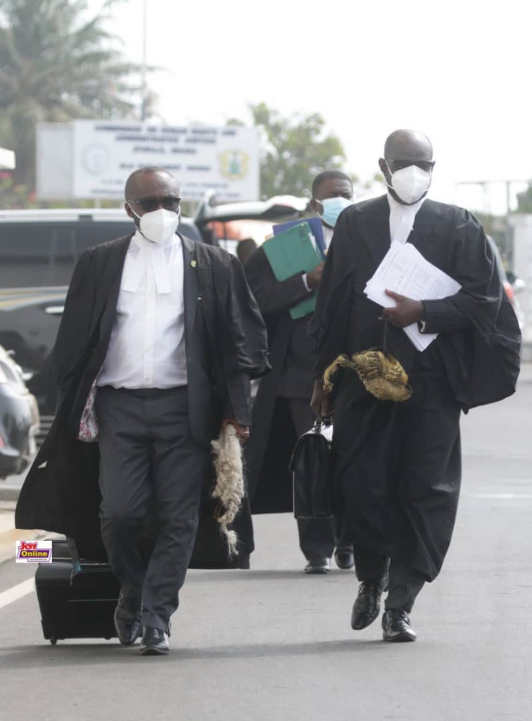 Photos: Mettle-Nunoo testifies for Mahama in election petition hearing