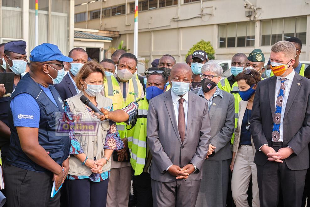 Photos: First batch of Covid-19 vaccines arrive at Kotoka International Airport