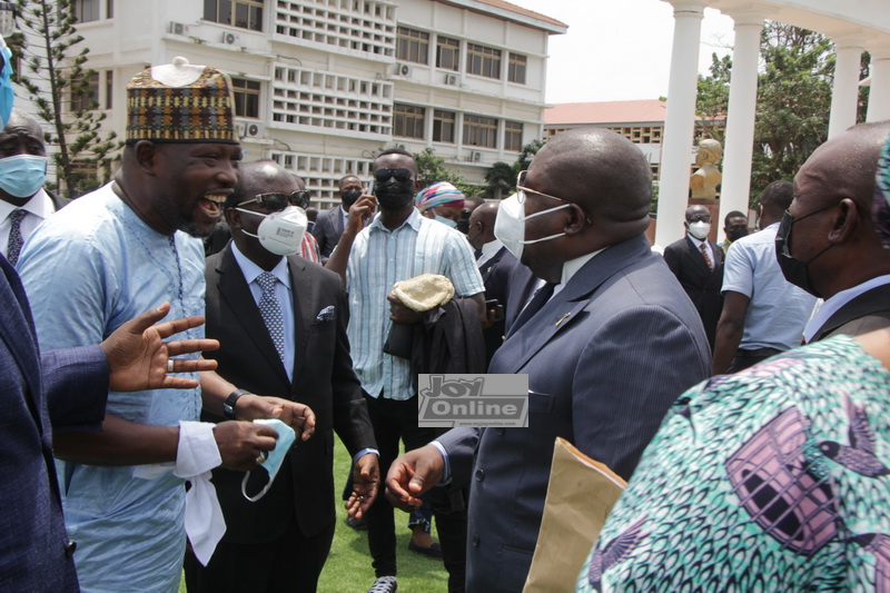 Photos showing last hearing of the 2020 election petition