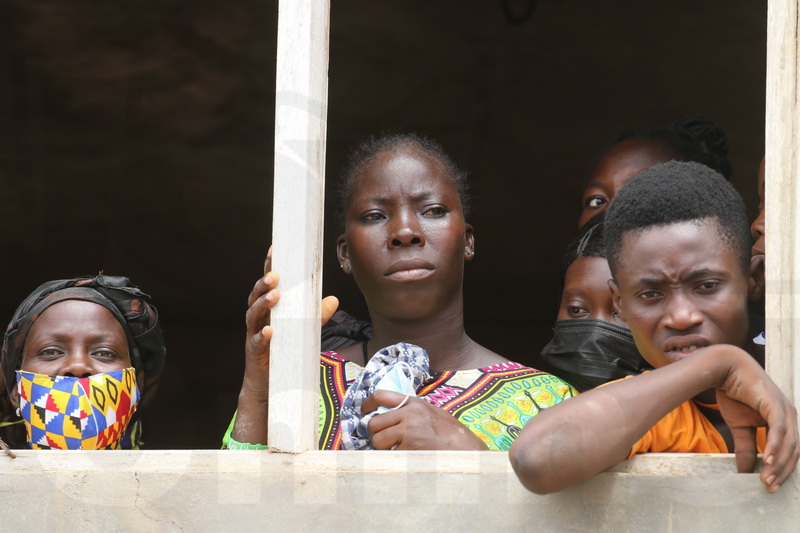 Photos: Apam; a town in pain and sorrow as it buries 13 teens