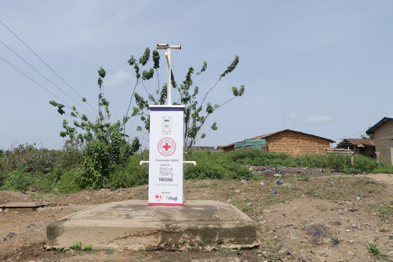 Photos: Nestle Ghana, Ghana Red Cross Society commission water project in Eastern Region