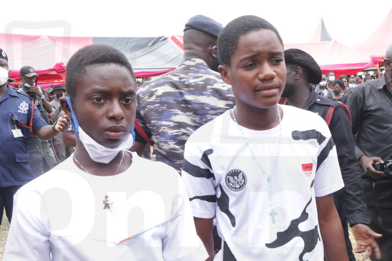 Photos: Apam; a town in pain and sorrow as it buries 13 teens