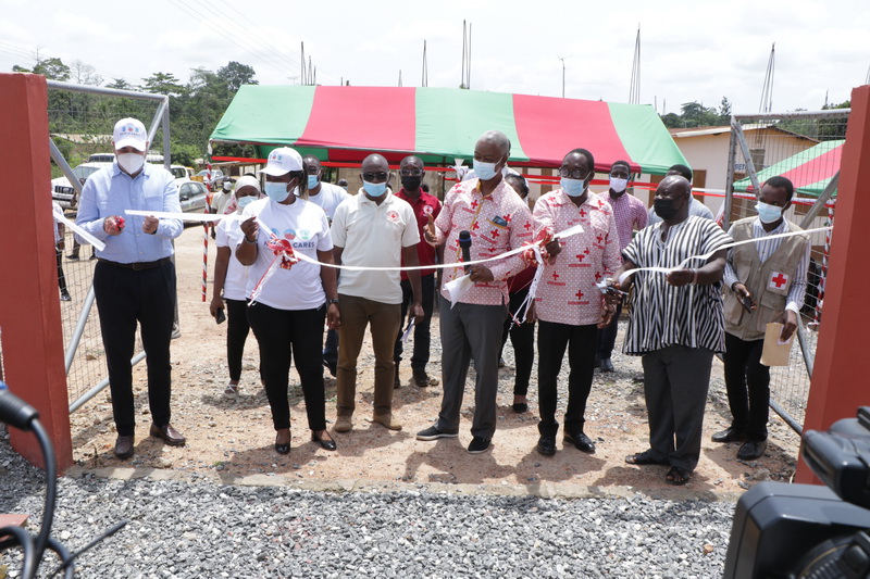 Photos: Nestle Ghana, Ghana Red Cross Society commission water project in Eastern Region