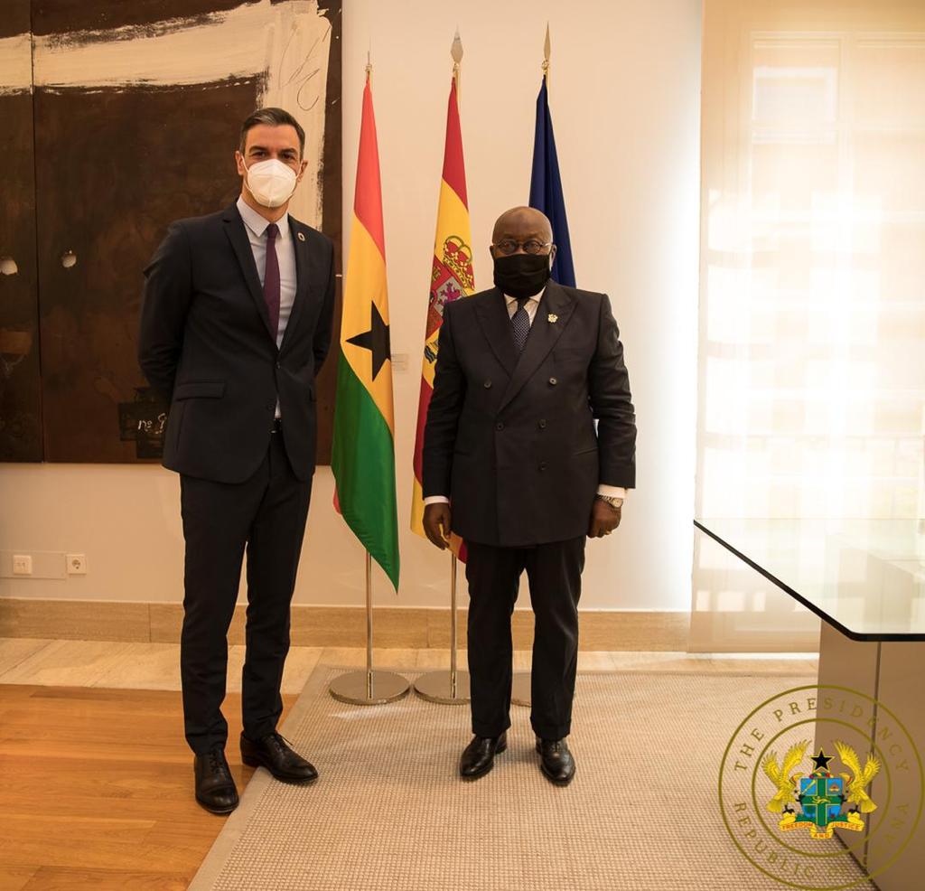 Business opportunities from AfCFTA enormous - Akufo-Addo to Spanish government