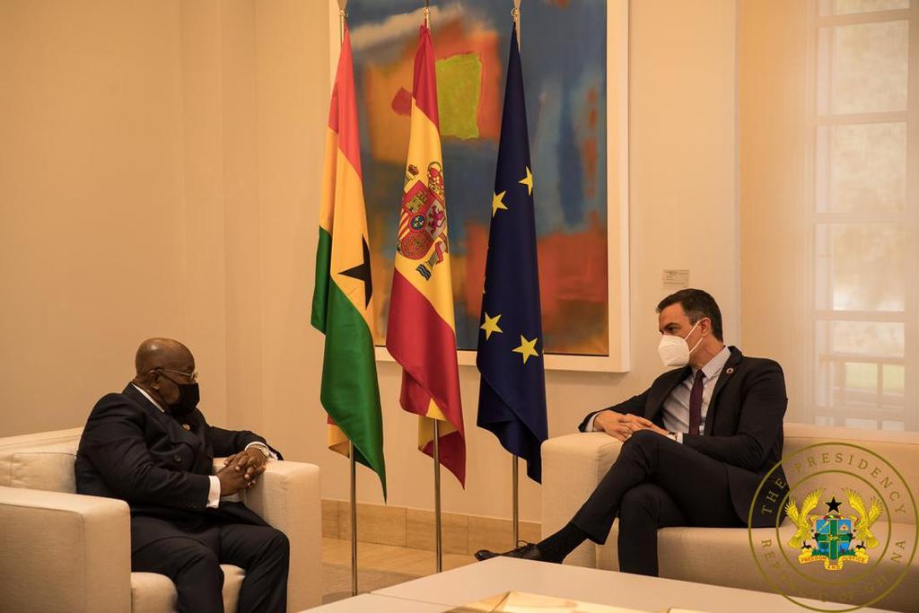 Business opportunities from AfCFTA enormous - Akufo-Addo to Spanish government