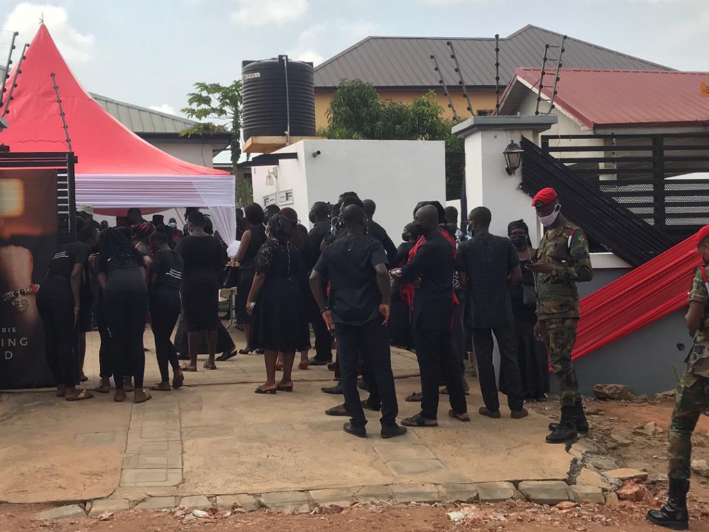 Photos: Burial service for popular Ghanaian photographer, Bob Pixel