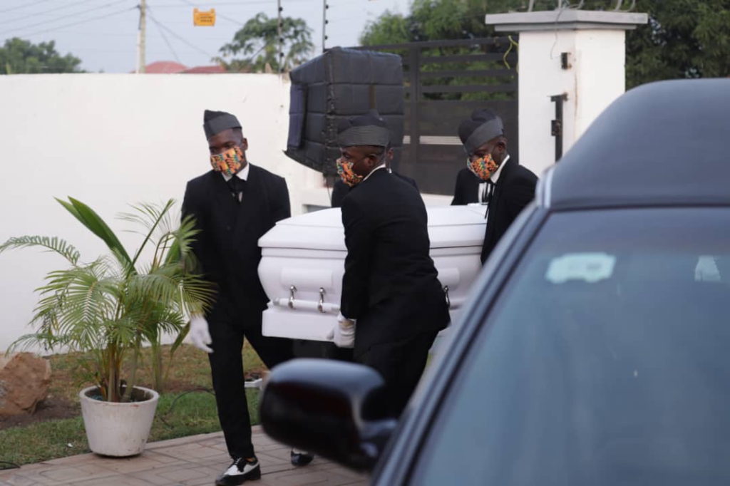 Photos: Burial service for popular Ghanaian photographer, Bob Pixel