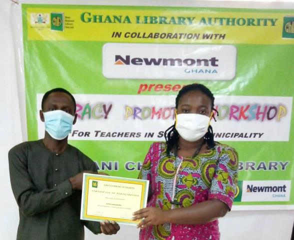 Newmont Ghana refurbishes Sunyani Children Library