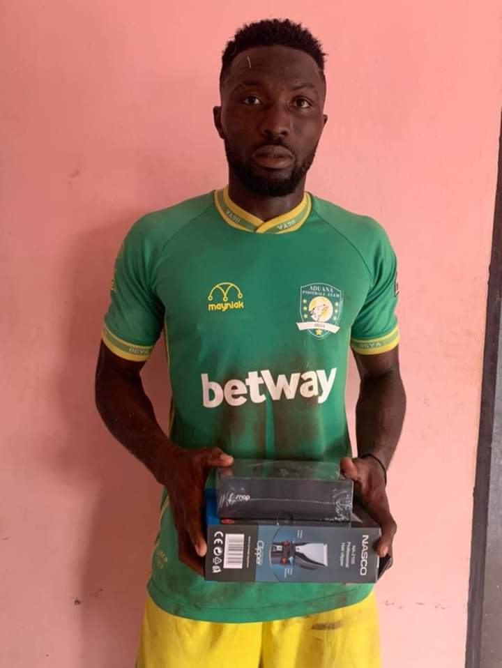 Aduana Stars player Farouk Adams arrested for allegedly crushing police officer to death
