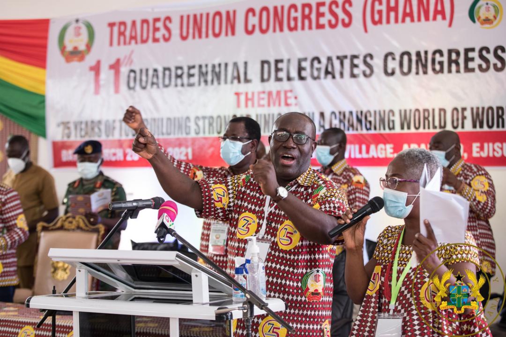 Help rebuild our Public Finances and Economy - Akufo-Addo to Organised Labour