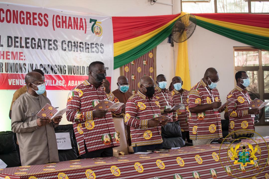 Help rebuild our Public Finances and Economy - Akufo-Addo to Organised Labour