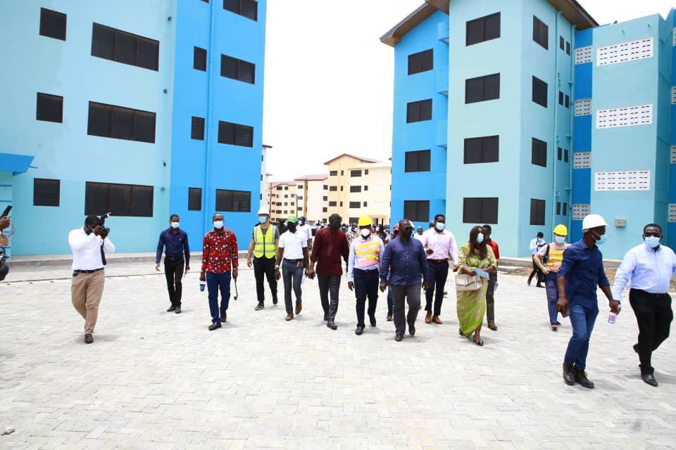 Photos: Housing Minister tours affordable housing projects