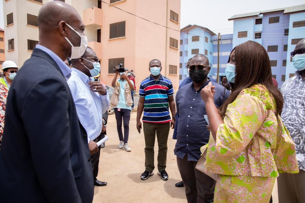 Photos: Housing Minister tours affordable housing projects