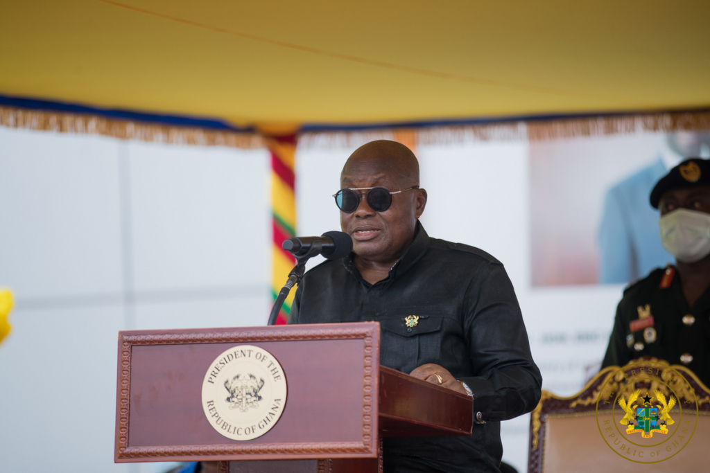 Akufo-Addo presents 40 vehicles to NaDMO