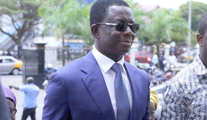 Justice Honyenuga dismisses Opuni's stay of application Justice Honyenuga dismisses Opuni's stay of application