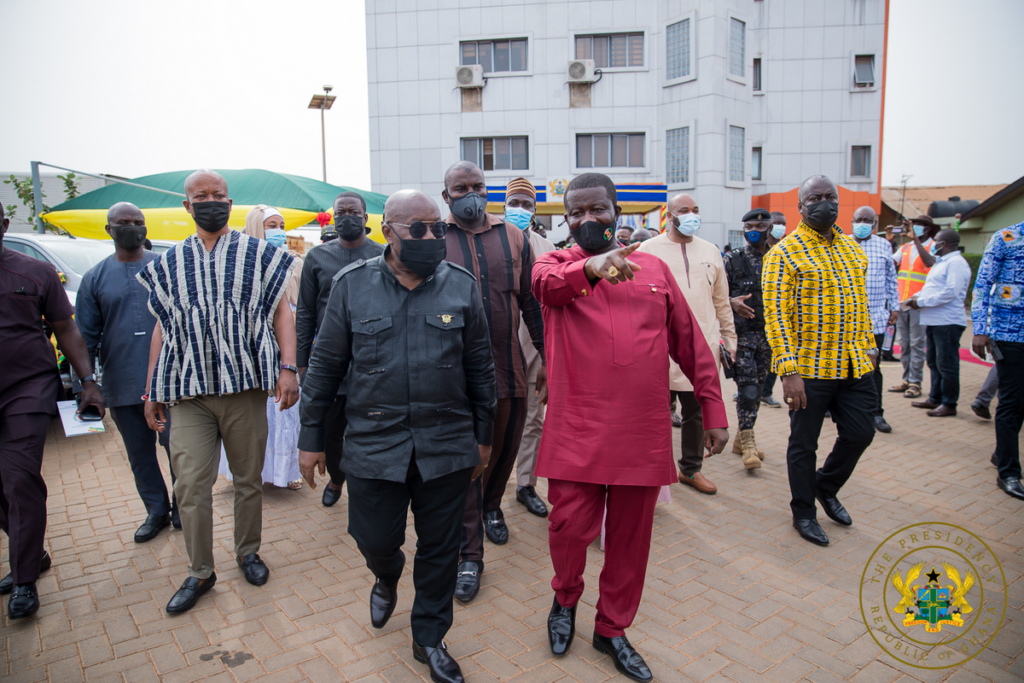 Akufo-Addo presents 40 vehicles to NaDMO