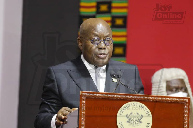 Photos: Akufo-Addo delivers State of the Nation Address