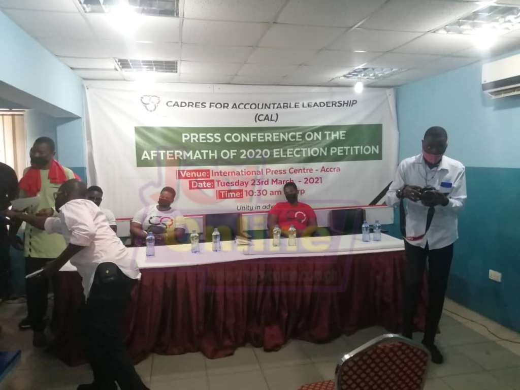 Group demands accountability from NDC leadership on election 2020 results