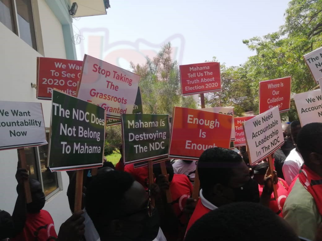 Group demands accountability from NDC leadership on election 2020 results Group demands accountability from NDC leadership on election 2020 results