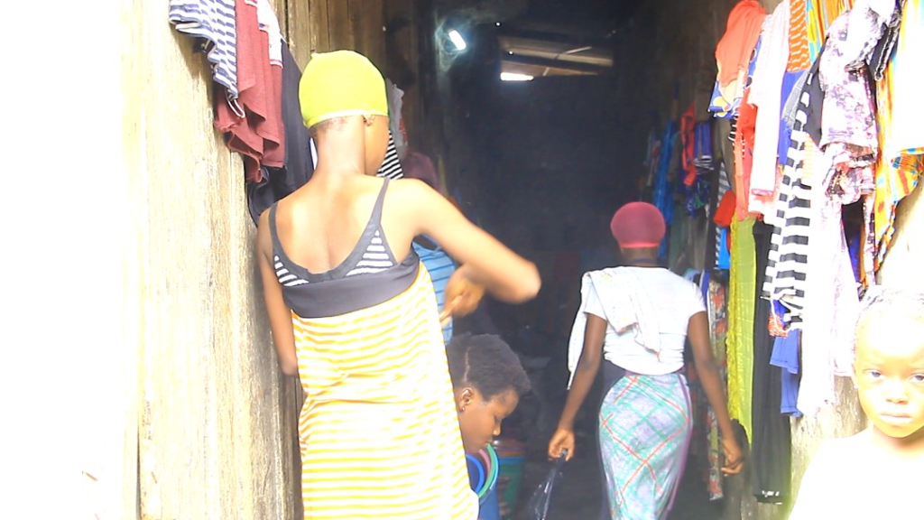 Teen mothers in Kumasi slum