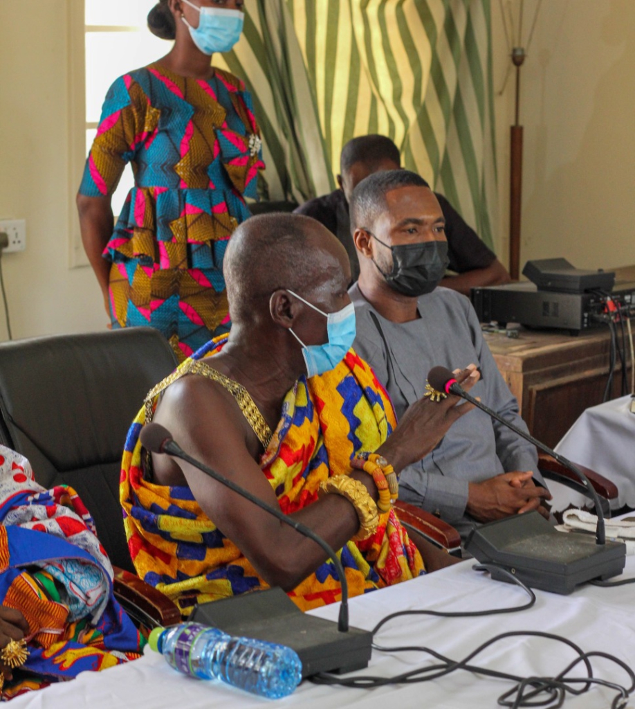 Ahanta Traditional Council pays courtesy call on Chieftaincy Minister