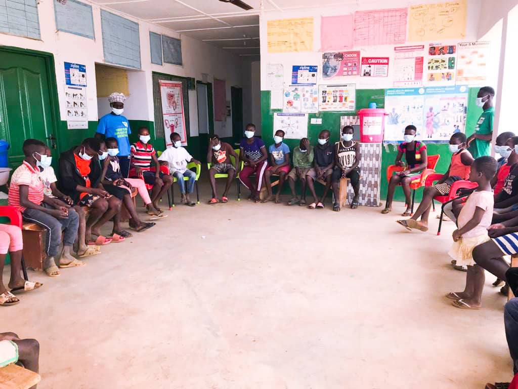 Adolescents Club Receiving Reproductive Health Education