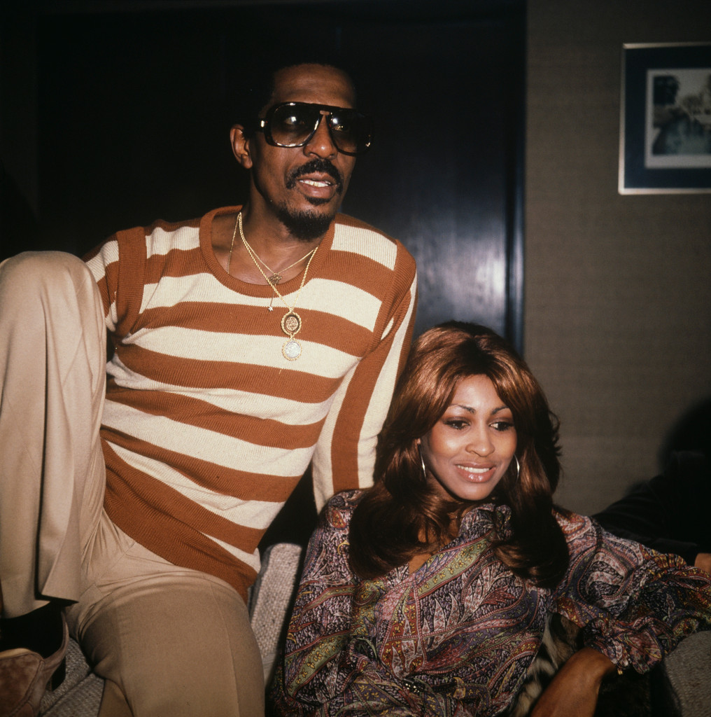 Tina Turner and Ike Turner in 1975. 