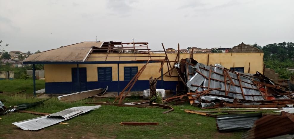 Many displaced after rainstorm at Akyem-Oda