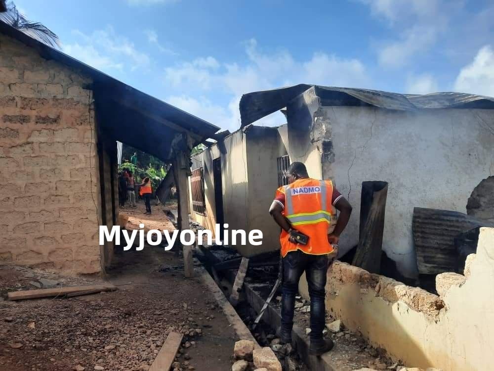 Family of 4 burnt to death in fire outbreak at Manso Aponapon