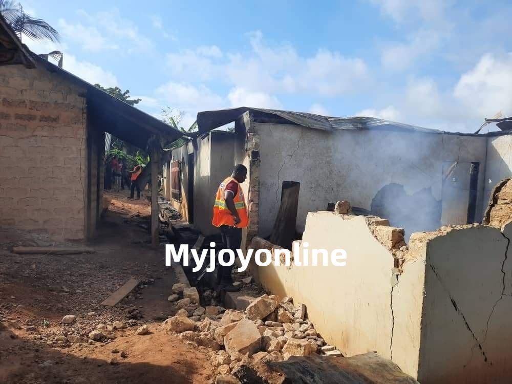 Family of 4 burnt to death in fire outbreak at Manso Aponapon