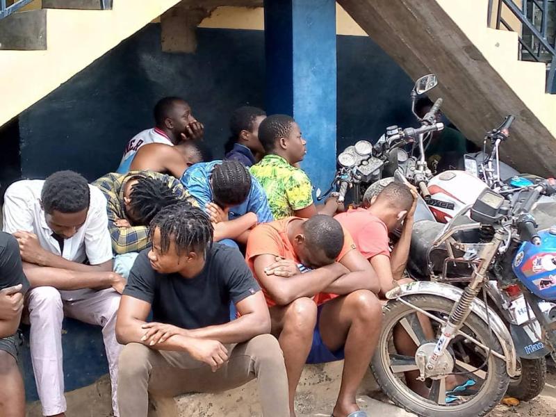 Kasoa Police arrests 340 suspected criminals