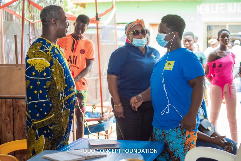 Duo Concept Foundation fetes children in orphanages in Accra