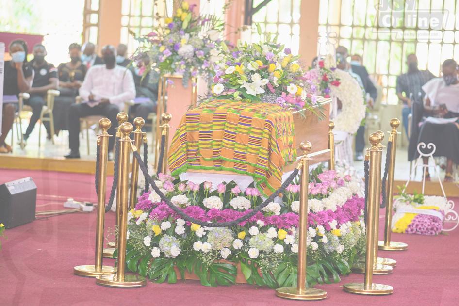 Photos: Kweku Baako lays mother to rest