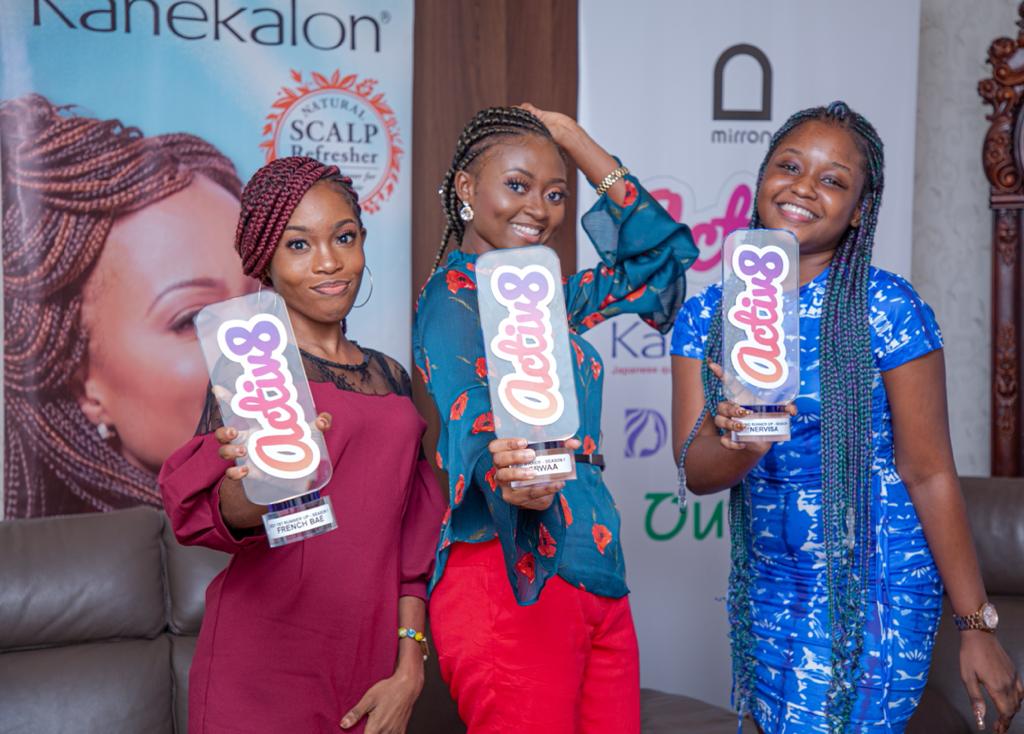 Serwaa Appiah wins maiden edition of Kanekalon Africa's 'Activ8 Challenge' competition