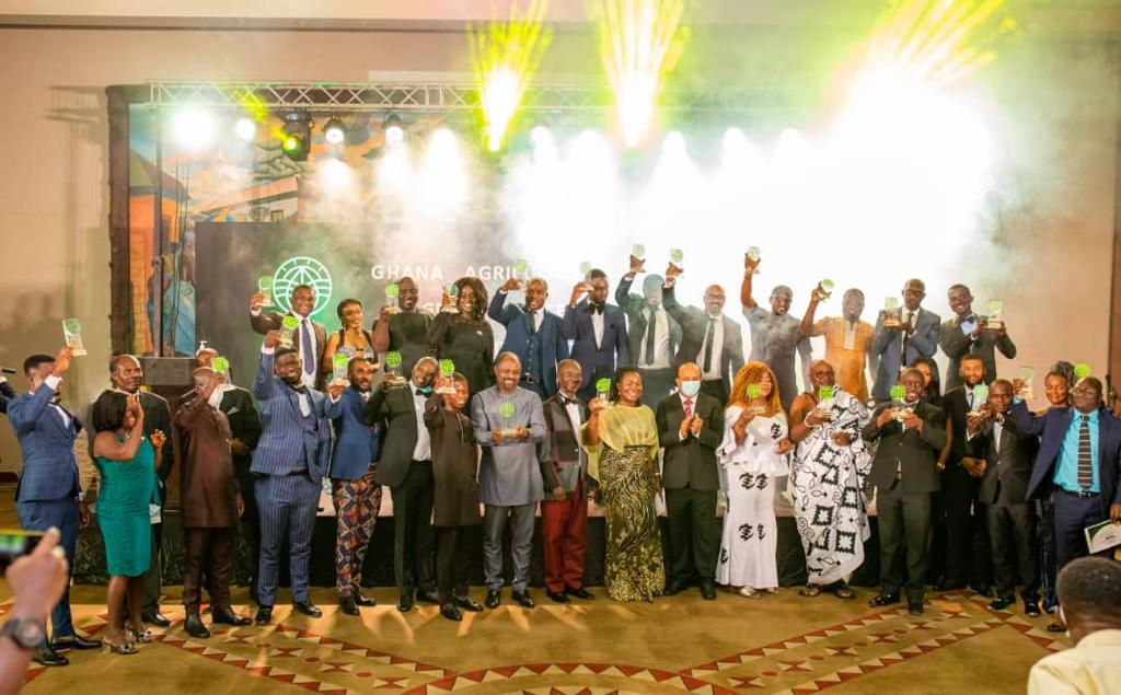26 companies, 4 individuals awarded at 2021 Ghana Agriculture and Agro-processing Awards 26 companies, 4 individuals awarded at 2021 Ghana Agriculture and Agro-processing Awards