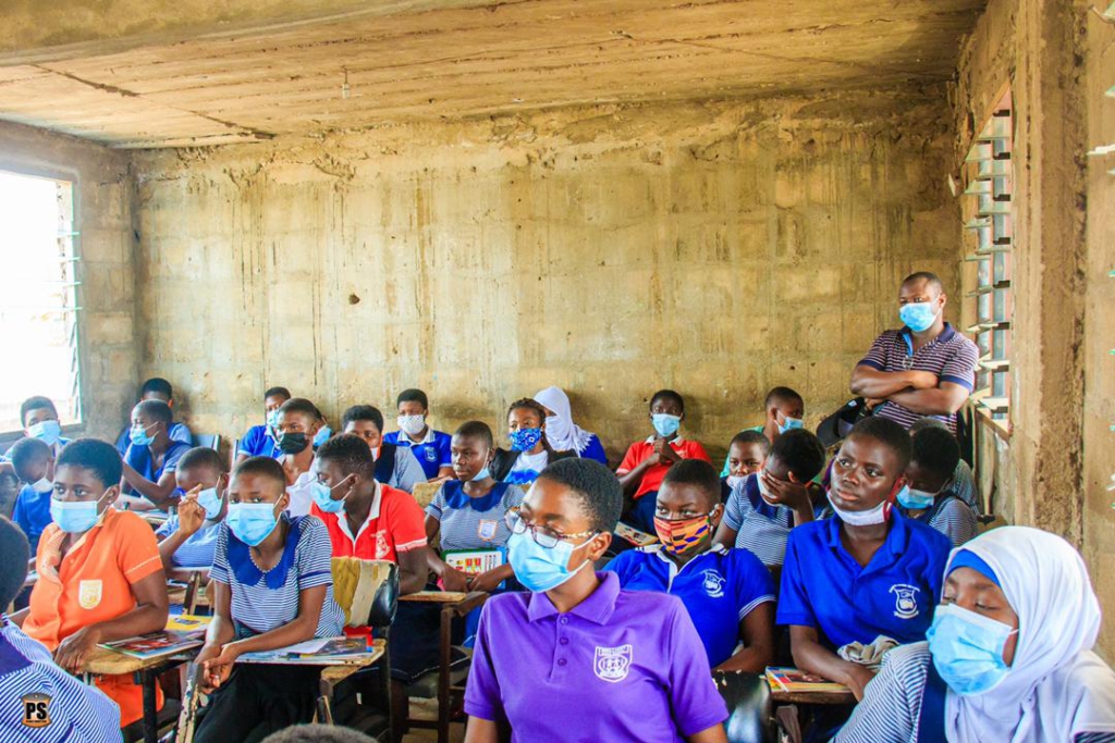 Give Me Hope Foundation's 'Pad 4 Change Project' undertakes education tours