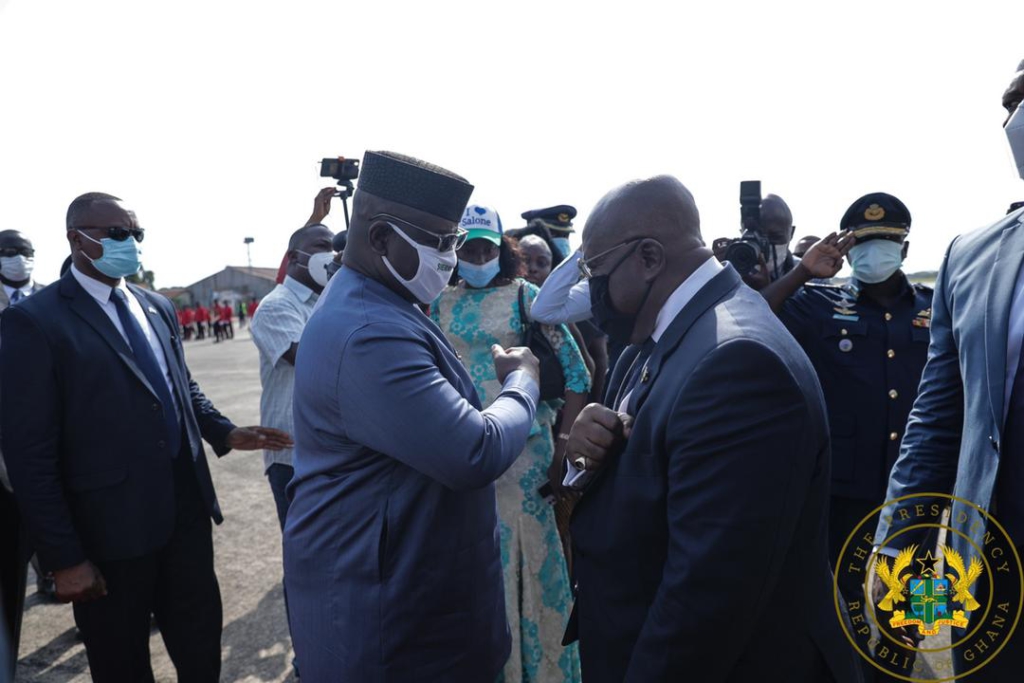 Akufo-Addo receives Sierra Leone's highest national award