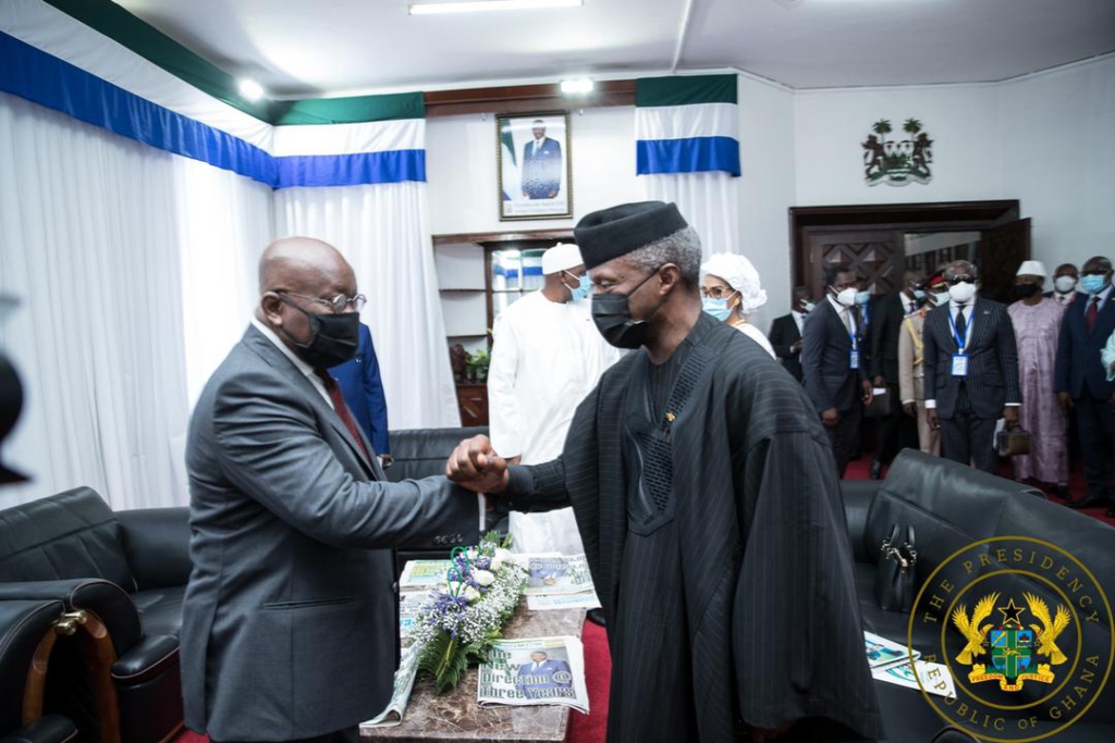 Akufo-Addo receives Sierra Leone's highest national award