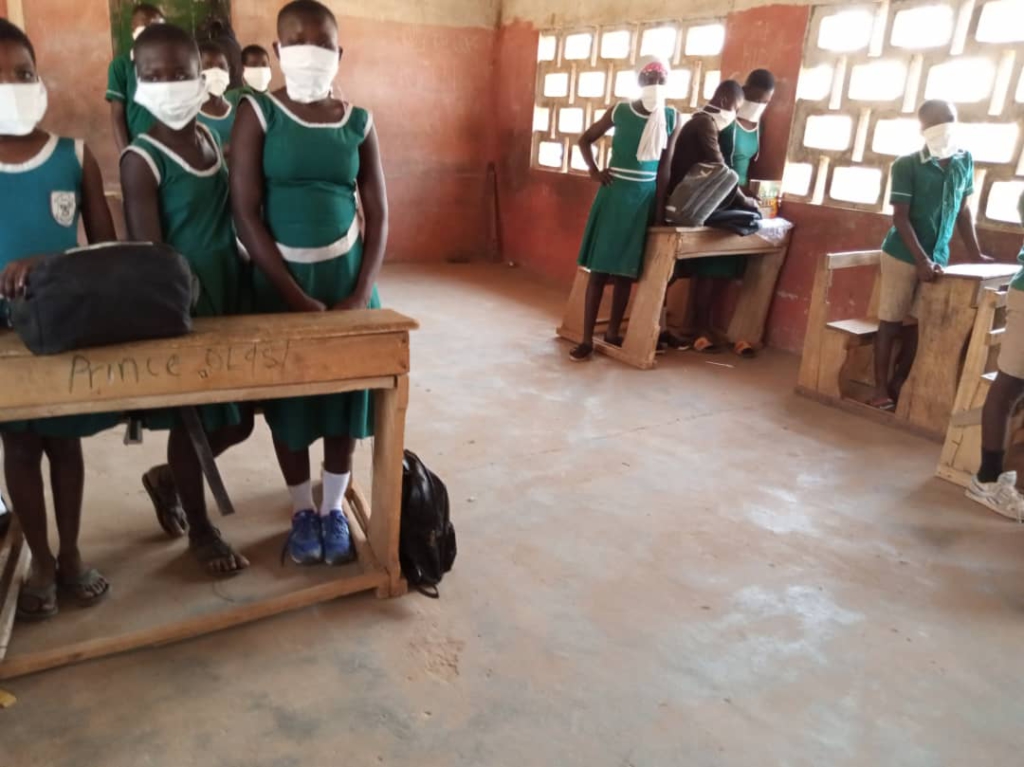 Pupils in West Gonja Primary schools left to study on bare floor