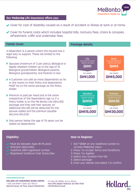 Hollard Life launches 'MeBanbɔ' to provide insurance for underserved