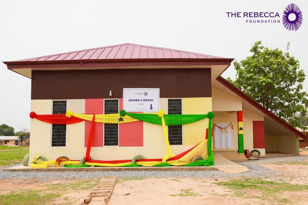 Rebecca Foundation commissions new Library at Dambai